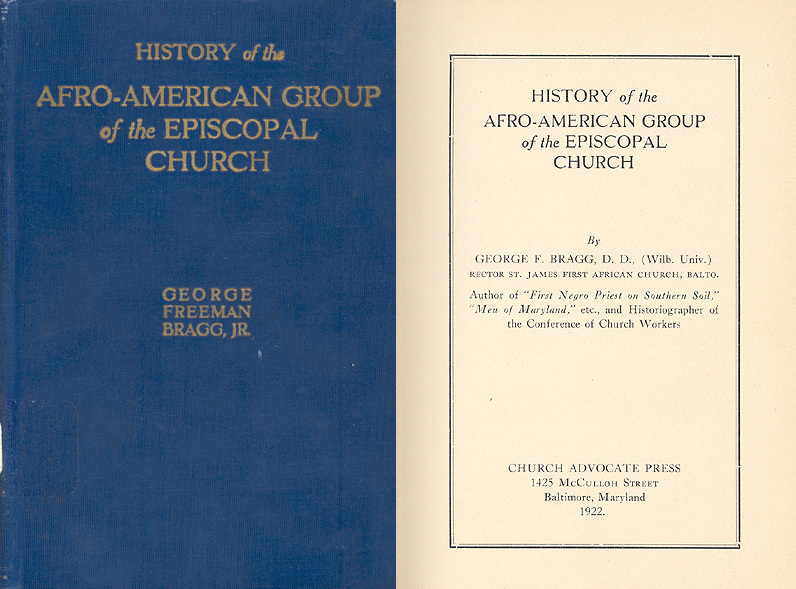 History Of The Afro-American Group Of The Episcopal Church