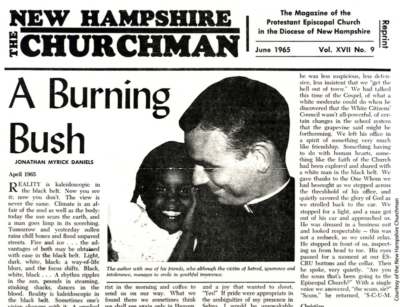 Article By Daniels, “Burning Bush”