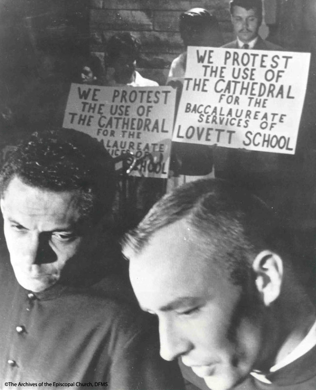 Hunter And Dreisbach Hold Vigil And Fast In Protest Of Lovett School