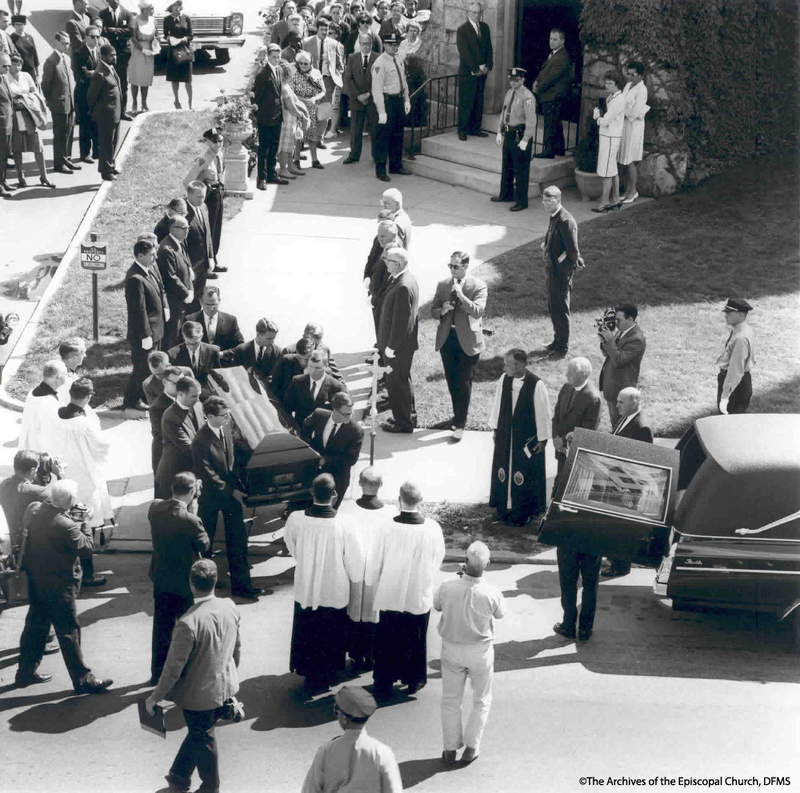 Pallbearers Carrying Jonathan Daniels&#039; Casket