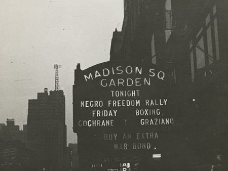 Marquee Of Madison Square Garden