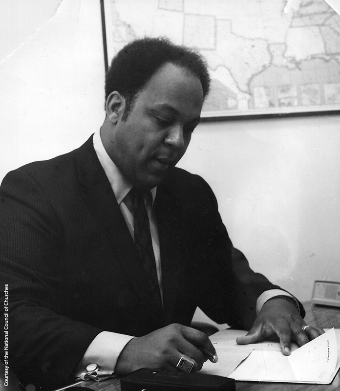 Powell At Desk