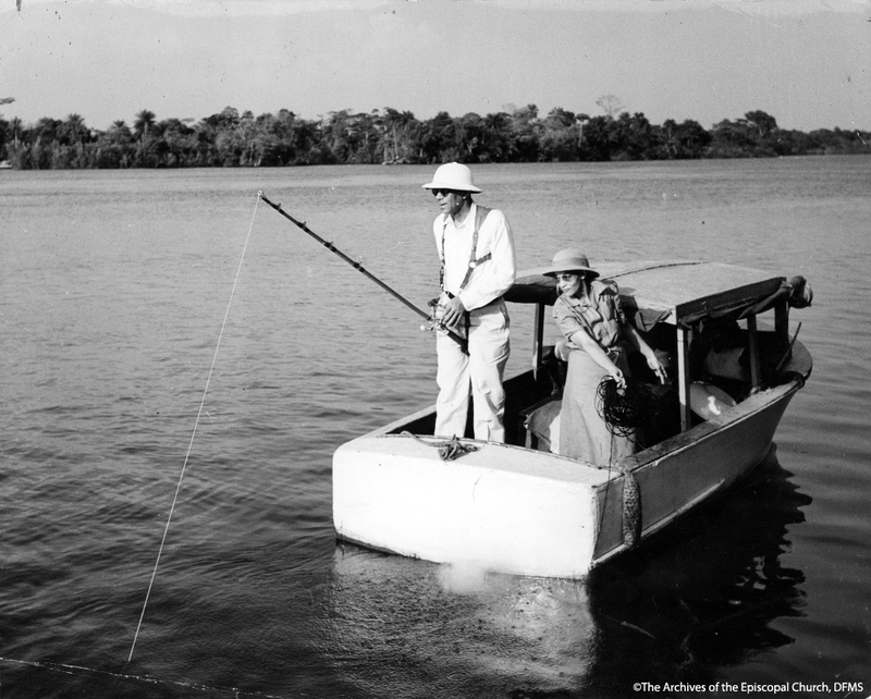 Harris And Wife Fishing