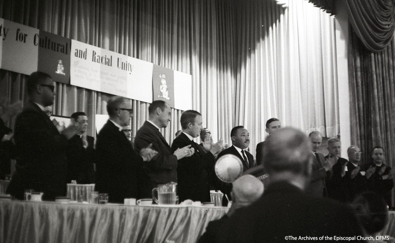 Martin Luther King, Jr., Speaking At ESCRU Meeting