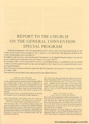 Report To The Church On The GCSP