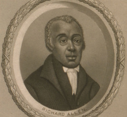 Richard Allen, Lithograph