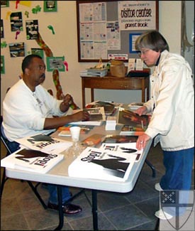[Norm Woods and Lin Shadet...]