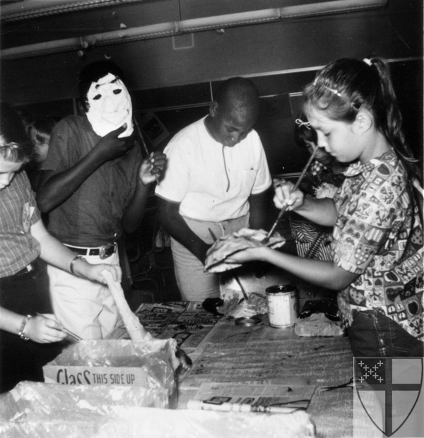 [3. Making masks was one t...]
