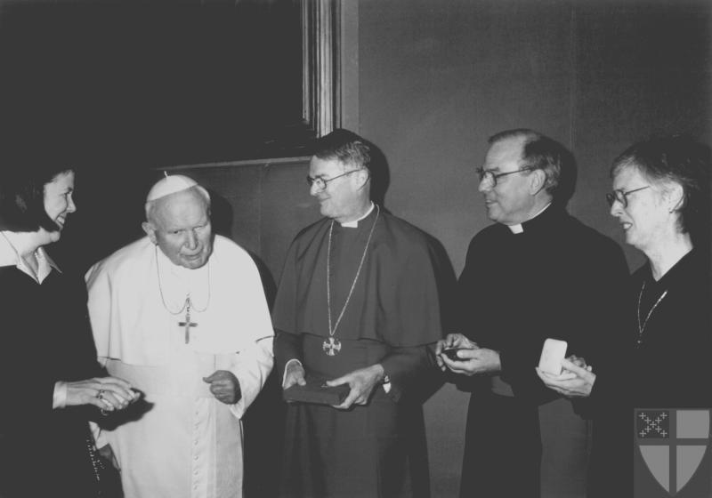 [A visit with Pope John Pa...]