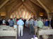 [thumbnail: Parishioners and visitors...]
