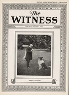 The Witness 1926 cover