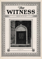 The Witness 1927 cover