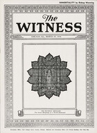 The Witness 1934 cover