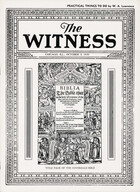 The Witness 1935 cover