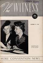 The Witness 1943 cover