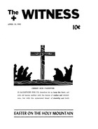 The Witness 1962 cover